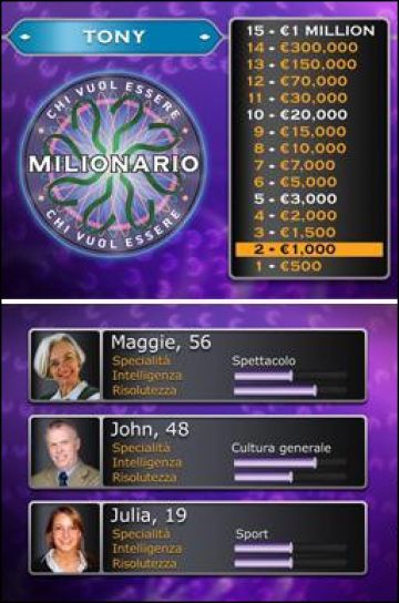 Immagine -3 del gioco Chi vuol essere Milionario? 2 per Nintendo DS