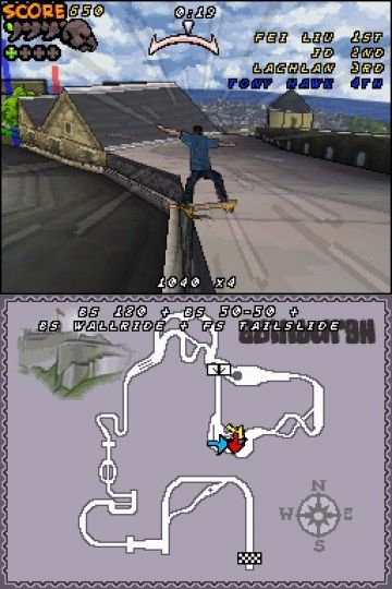 Immagine -3 del gioco Tony Hawk's Downhill Jam per Nintendo DS