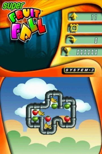 Immagine -2 del gioco Super Fruit Fall per Nintendo DS