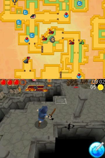 Immagine -1 del gioco Dungeon Raiders per Nintendo DS
