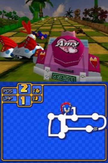 Immagine -2 del gioco Sonic & Sega All star racing per Nintendo DS