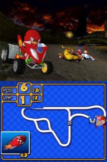 Immagine -1 del gioco Sonic & Sega All star racing per Nintendo DS