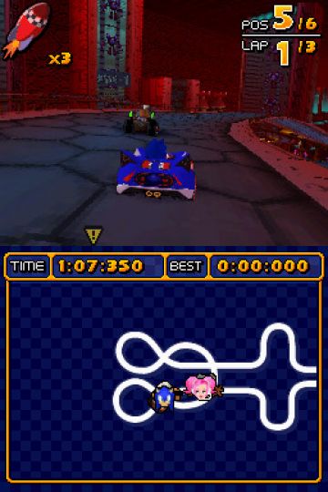 Immagine -10 del gioco Sonic & Sega All star racing per Nintendo DS