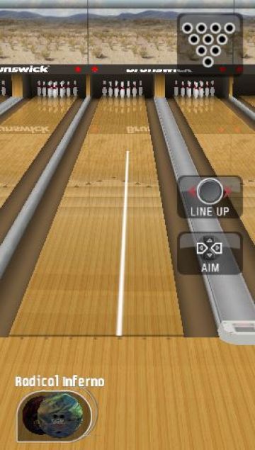 Immagine -4 del gioco Brunswick Pro Bowling per PlayStation PSP