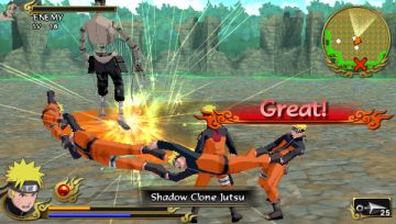 Immagine -2 del gioco Naruto Shippuden: Legends: Akatsuki Rising per PlayStation PSP