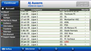 Immagine -10 del gioco Football Manager Handheld 2010 per PlayStation PSP