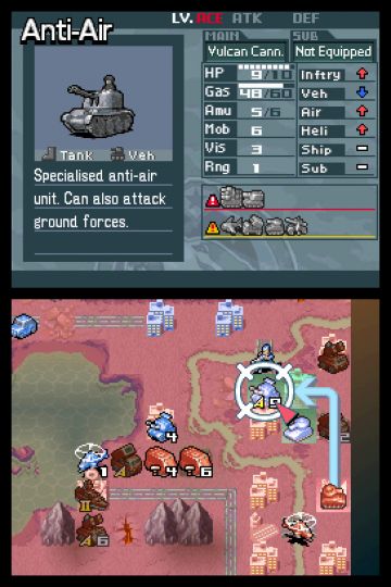 Immagine -17 del gioco Advance Wars: Dark Conflict per Nintendo DS