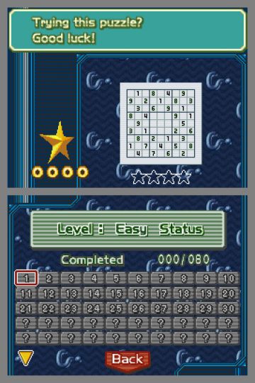 Immagine -9 del gioco Sudoku Master per Nintendo DS