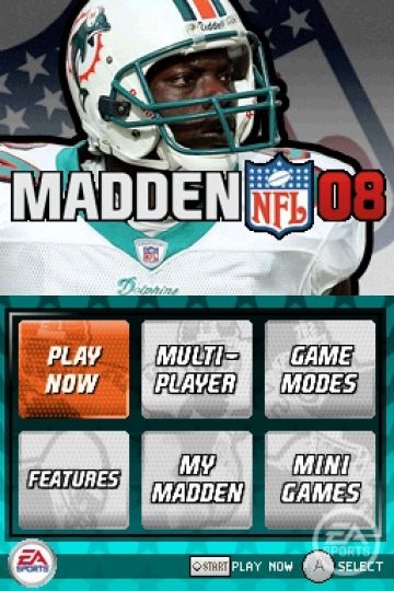 Immagine -4 del gioco Madden NFL 08 per Nintendo DS