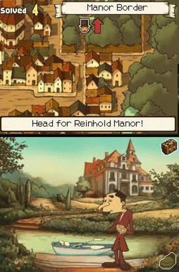 Immagine -9 del gioco Il Professor Layton e il Paese dei Misteri per Nintendo DS