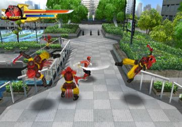 Immagine -1 del gioco Power Rangers Samurai per Nintendo Wii