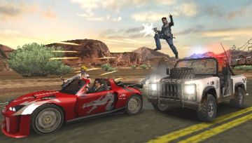 Immagine -2 del gioco Pursuit Force per PlayStation PSP