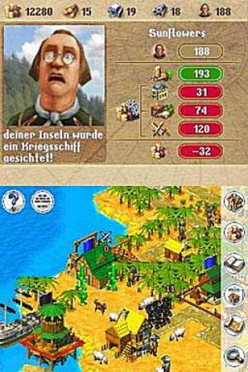 Immagine -11 del gioco Anno 1701 - Agli Albori delle Scoperte per Nintendo DS