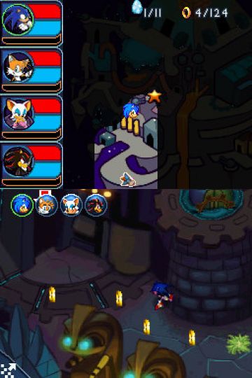 Immagine -2 del gioco Sonic Chronicles: La Fratellanza Oscura per Nintendo DS