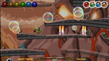 Immagine -2 del gioco Bubble Bobble Evolution per PlayStation PSP