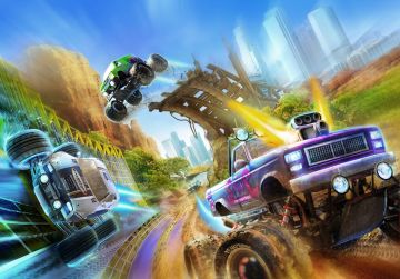 Immagine -7 del gioco Monster 4x4: Stunt Racer per Nintendo Wii