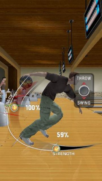 Immagine -3 del gioco Brunswick Pro Bowling per PlayStation PSP