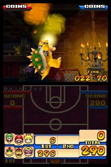 Immagine -3 del gioco Mario Slam Basketball per Nintendo DS