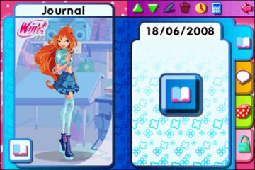 Immagine -5 del gioco Winx Club: Secret Diary 2009 per Nintendo DS
