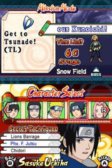 Immagine -16 del gioco Naruto: Ninja Council per Nintendo DS