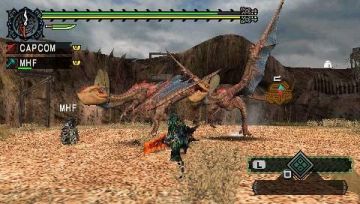 Immagine -11 del gioco Monster Hunter Freedom per PlayStation PSP