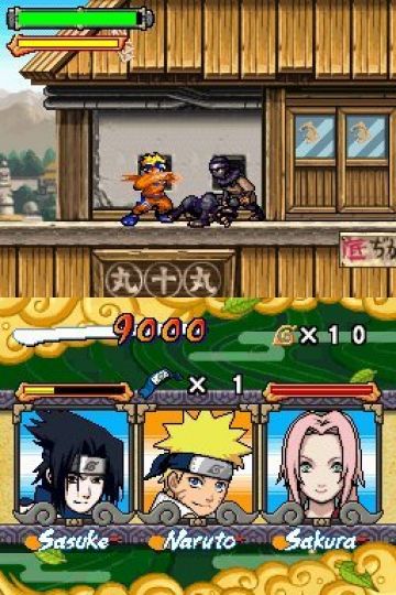 Immagine -2 del gioco Naruto: Ninja Council 2 - European Version per Nintendo DS