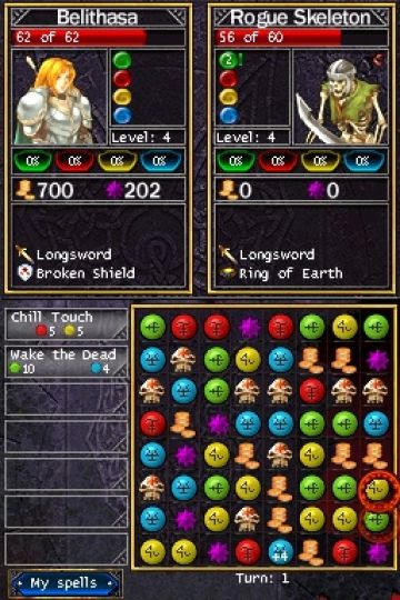Immagine -8 del gioco Puzzle Quest: Challenge of the Warlords per Nintendo DS