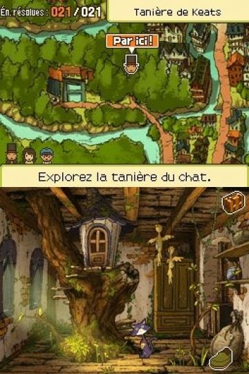 Immagine -2 del gioco Il Professor Layton Richiamo dello Spettro per Nintendo DS