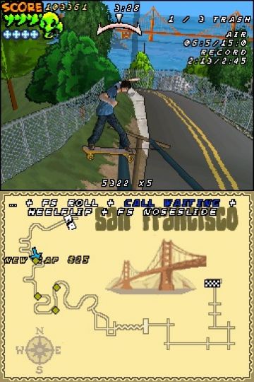 Immagine -10 del gioco Tony Hawk's Downhill Jam per Nintendo DS