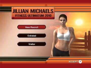 Immagine -3 del gioco Jillian Michaels' Fitness Ultimatum 2010 per Nintendo Wii
