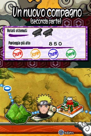 Immagine -4 del gioco Naruto Shippuden: Naruto vs Sasuke per Nintendo DS
