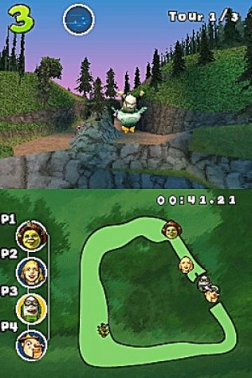 Immagine -9 del gioco Shrek: Smash n' Crash Racing per Nintendo DS