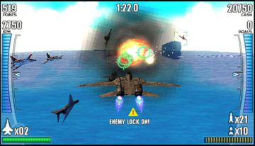 Immagine -1 del gioco After Burner Black Falcon per PlayStation PSP