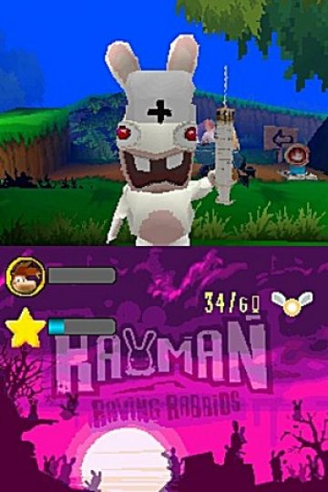 Immagine -10 del gioco Rayman Raving Rabbids per Nintendo DS