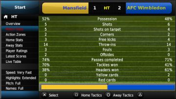 Immagine -11 del gioco Football Manager Handheld 2011 per PlayStation PSP