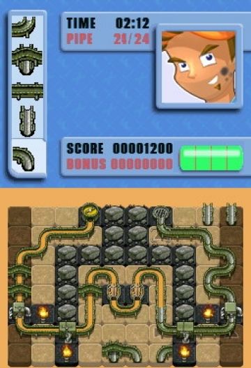 Immagine -3 del gioco Pipe Mania per Nintendo DS