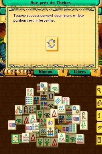 Immagine -2 del gioco Mahjong Mysteries - Ancient Egypt per Nintendo DS