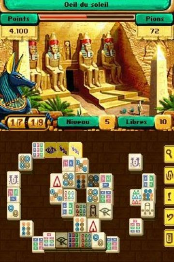 Immagine -1 del gioco Mahjong Mysteries - Ancient Egypt per Nintendo DS