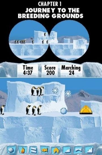Immagine -4 del gioco March of the Penguins per Nintendo DS
