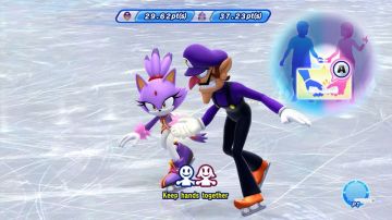 Immagine 1 del gioco Mario & Sonic ai Giochi Olimpici invernali di Sochi 2014 per Nintendo Wii U
