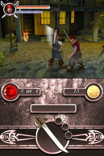 Immagine -2 del gioco Pirates of the Caribbean: Dead Man's Chest per Nintendo DS