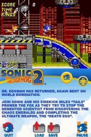 Immagine -4 del gioco Sonic Classic Collection per Nintendo DS