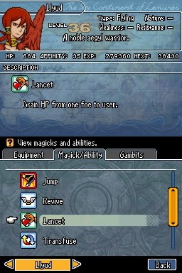 Immagine -11 del gioco Final Fantasy XII Revenant Wings per Nintendo DS