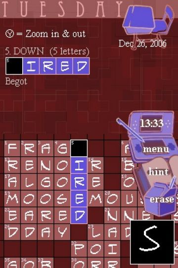 Immagine -12 del gioco The New York Times Crosswords per Nintendo DS