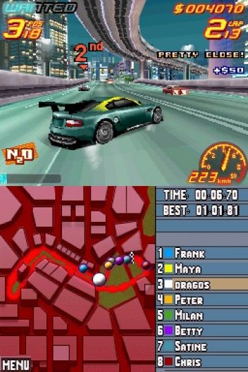 Immagine -12 del gioco Asphalt: Urban GT 2 per Nintendo DS