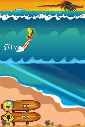 Immagine -15 del gioco SpongeBob: Surf & Skate Roadtrip per Nintendo DS