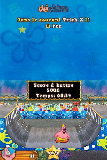 Immagine -11 del gioco SpongeBob: Surf & Skate Roadtrip per Nintendo DS