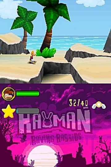 Immagine -2 del gioco Rayman Raving Rabbids per Nintendo DS