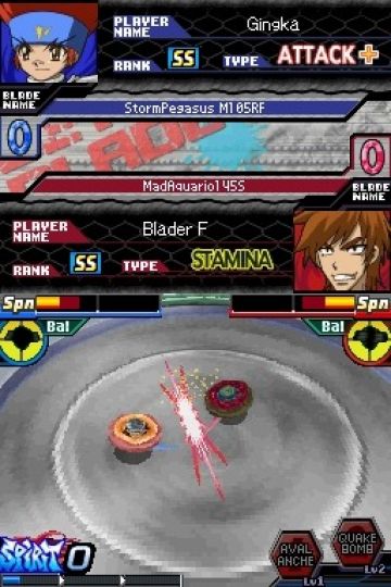 Immagine -1 del gioco Beyblade: Metal Fusion per Nintendo DS