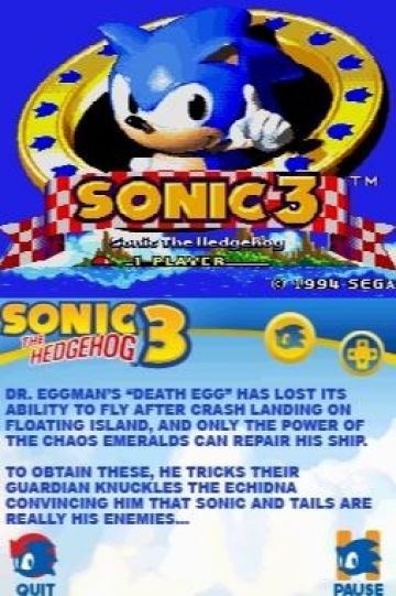 Immagine 3 del gioco Sonic Classic Collection per Nintendo DS